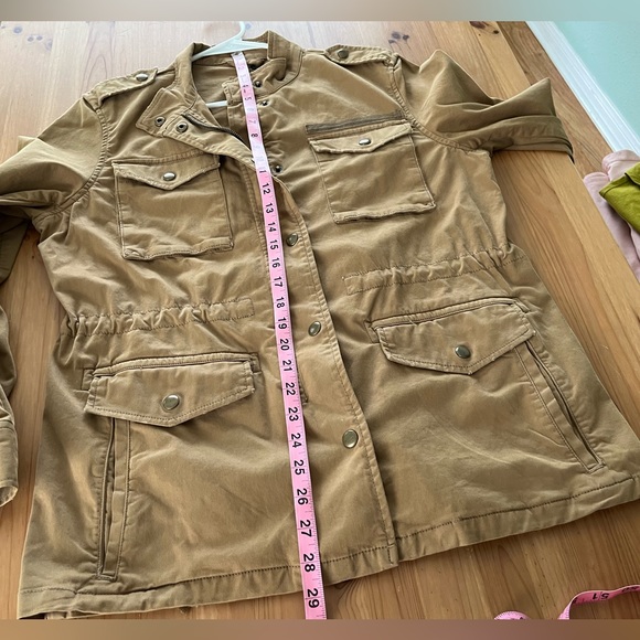 GAP Tan Utility Jacket S - Picture 8 of 16